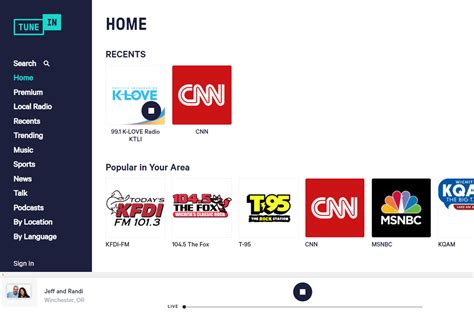 Image result for TuneIn Radio Tutorial