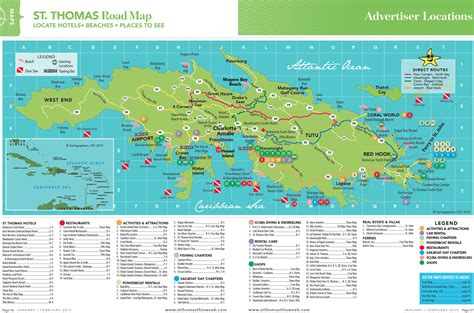 St thomas island road map – Artofit