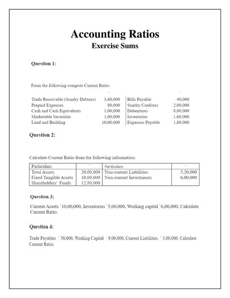 Accountancy Project Class 12th On Ratios 的图像结果