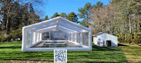 Inflatable Pool Cover Tent Air Inflatable Swimming Pool Dome