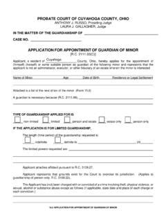 PROBATE COURT OF CUYAHOGA COUNTY, OHIO / probate-court-of-cuyahoga ...