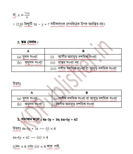 WB Class 9 Math Model Activity Task - 2 WBBSE নবম শ্রেণী গণিত মডেল ...