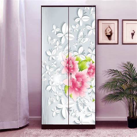 WallDaddy Self Adhesive Almirah Stickers, Wall Stickers, Decorative ...