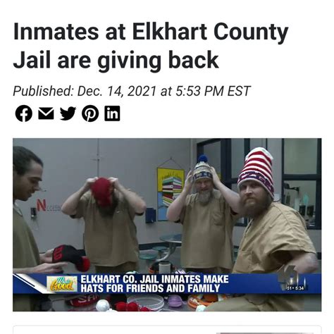 Jail Ministry of Elkhart County - Inmates at Elkhart County Jail are ...