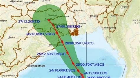 Cyclone ‘Yaas’: Get Details On Landfall, Rain-Wind Warnings And Areas ...