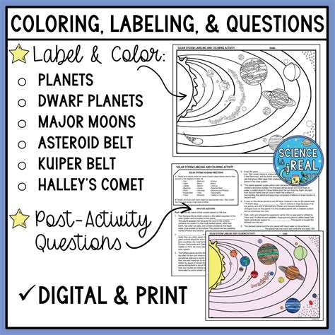 Problem Solving Solar System Worksheets 的图像结果