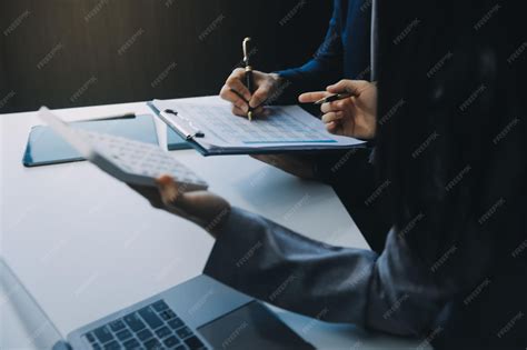 Business documents auditor businesswoman checking searching document ...