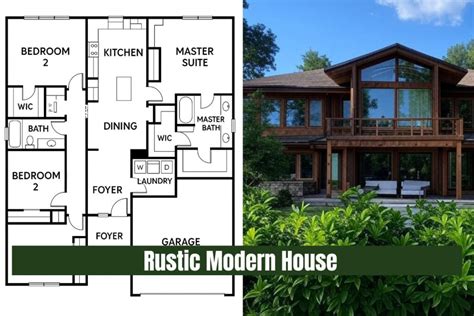 Image result for Rustic Modern House
