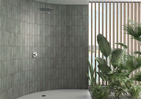 ALLOY MINT | 7.5X30 CM Ceramic Tiles Collection by The Tiles Company