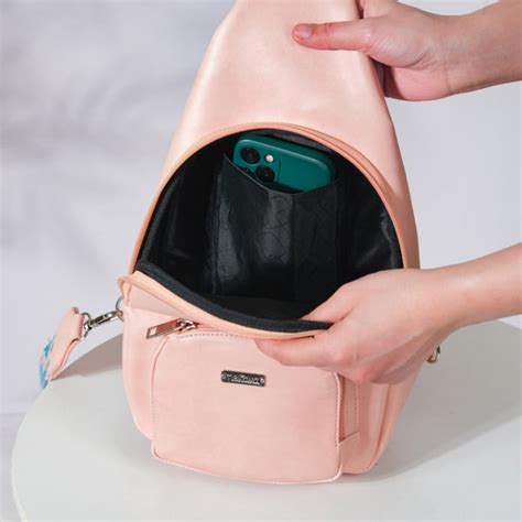 Voyager One Shoulder Cross Body Bag Pink Online - Premium Sling Bag ...