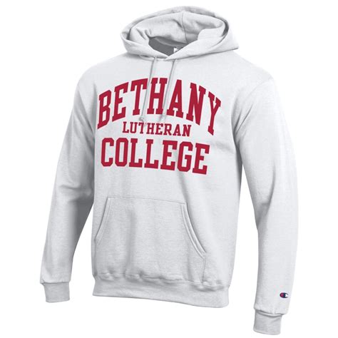 Champion Bethany Lutheran College Hooded Sweatshirt - Bethany Lutheran ...