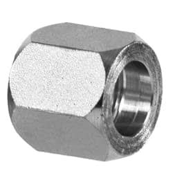 TITAN FITTINGS | SS-318-06 | 3/8" 37° JIC (9/16"-18 Thread) Tube Nut ...