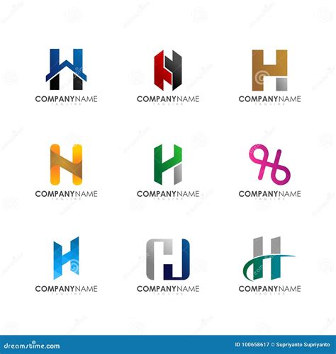 H Logo Design