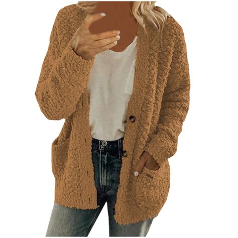Chiccall Plus Size Cardigan Sweaters for Women, 2024 Fall Winter Casual ...