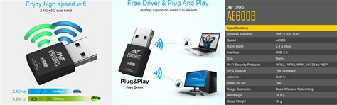 Buy Ant Esports AE600B Wireless USB Adapter at best price in India ...