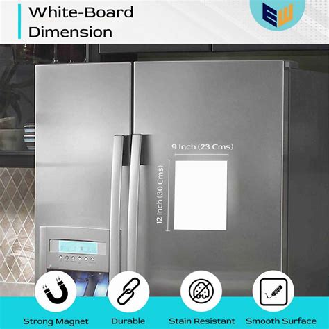 Flipkart.com | Eduway Magnetic Dry Erase White Board Sheet 9"x12" inch ...