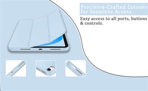 MOCA Smart Case for iPad (A16) 11th/10th Generation (2025/2022) [Auto ...