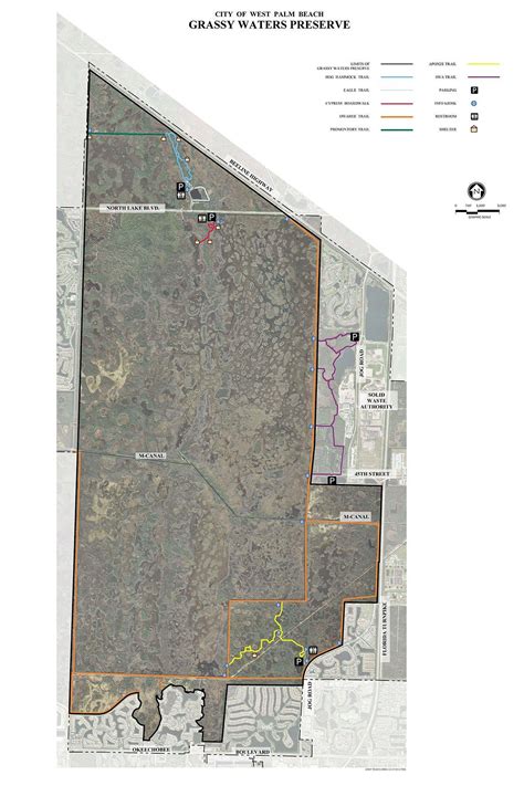 Grassy Waters Preserve Map