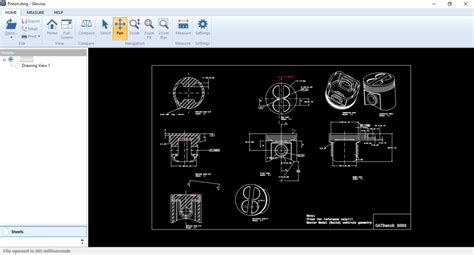 DXF File Viewer 的图像结果