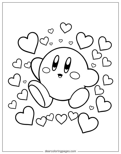 Kirby Coloring Pages - 15 Free Printable Coloring Pages