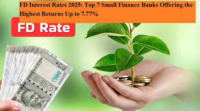 FD Interest Rates 2025: Top 7 Small Finance Banks Offering the Highest ...