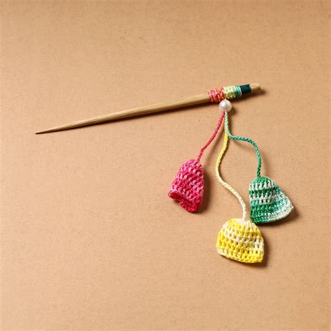 Handmade Crochet Wooden Juda Stick Online at iTokri.com
