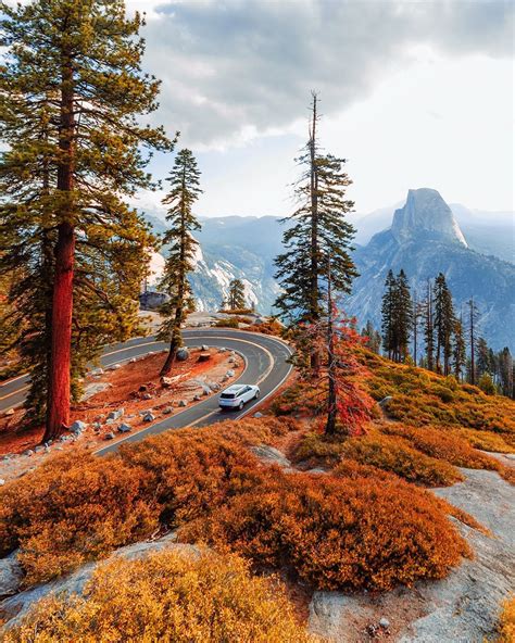 Glacier Point Road in Yosemite : r/MostBeautiful