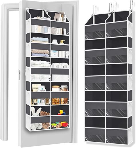 Amazon.com: Over the Door Organizer 5 Tiers, Extra Large Behind Door ...