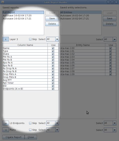 CreateTable Forms Report and QUARY 的图像结果