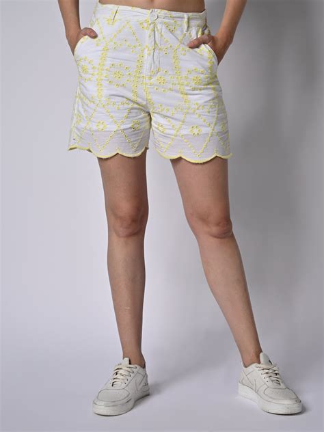 Buy Women High-Rise Shorts | Kraus Jeans
