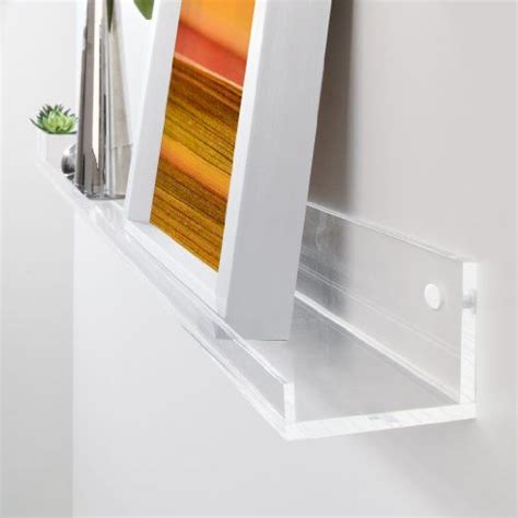 Sigel GA110 Picture Ledge Shelf for Decorative Objects, 1m, Clear ...