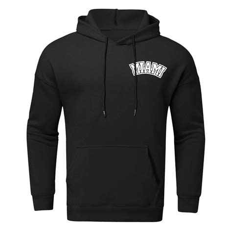 Mens Sweatshirt Casual Versatile Hoodie Personalized Letter Print ...