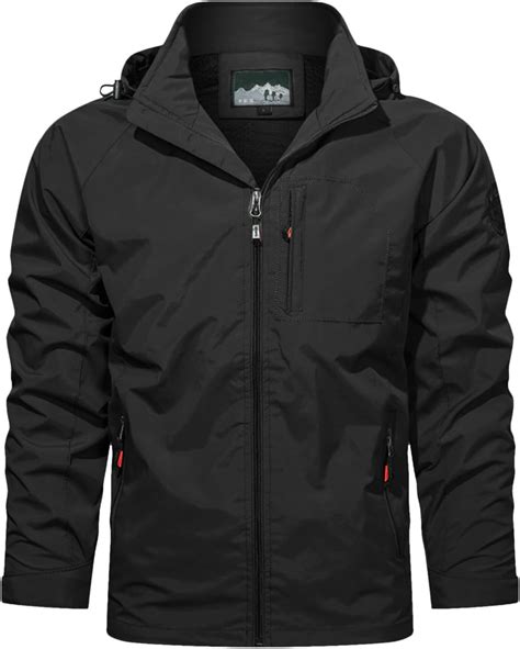 Amazon.com: Bluecatlala Cycling Raincoats Mens Skiing Jackets Casual ...