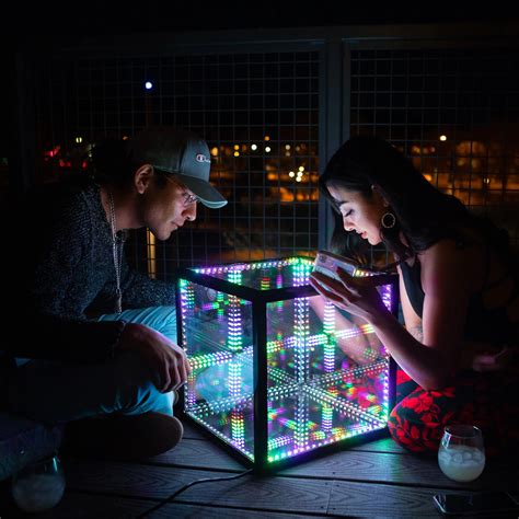 Hyper Cube Infinity Mirror DIY Project 的图像结果