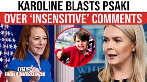 Karoline Leavitt Blasts Jen Psaki For ‘Disrespecting’ Prayer After ...