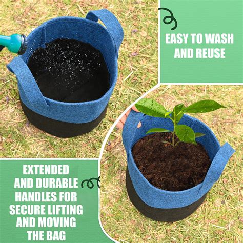 Buy Superior Aeration & Root Health Geo Fabric Grow Bags for Plants