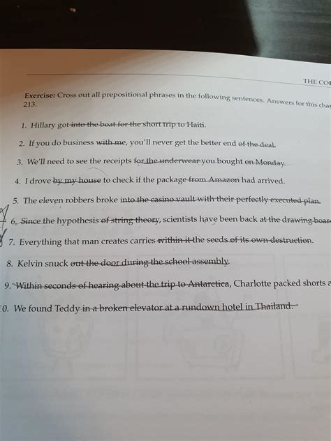 For #6, would eliminating "since the hypothesis" change the meaning of ...