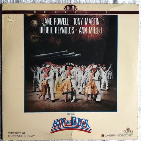 Hit the Deck 1955 Laser Disc/ Jane Powell/ Tony Martin/ Debbie Reynolds ...