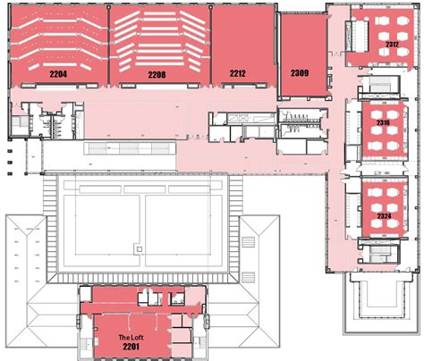 Floor Plans | Edward St. John Learning & Teaching Center