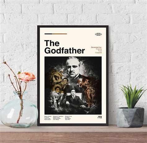 The Godfather Poster the Godfather Print Custom Poster - Etsy