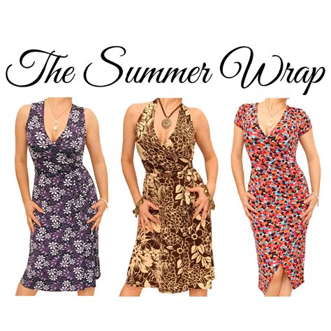 THE SUMMER WRAP! If you love a wrap dress there are so many variations ...
