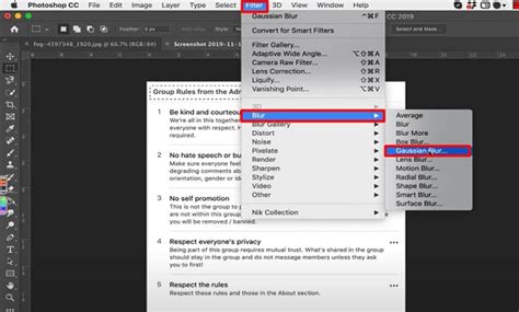 How To Blur Faces/Background/Images in Photoshop