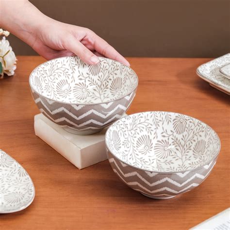 Floral Fiesta Serving Bowls Set Of 2 650ml Online - Premium Serving ...