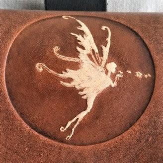 Celtic Leather Craft Book Cover A5 Fairy Book Cover - Book Cover A5 ...