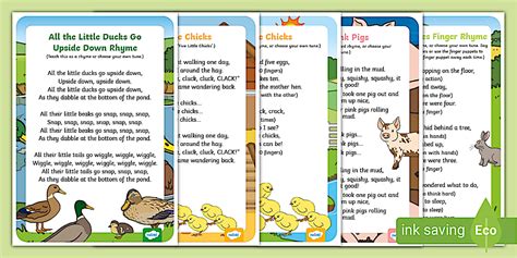 Spring Animal Songs and Rhymes | Twinkl