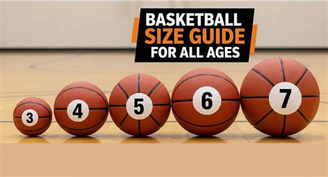 basketball size guide For All Ages | Young Ballerz Basketball - Blog ...