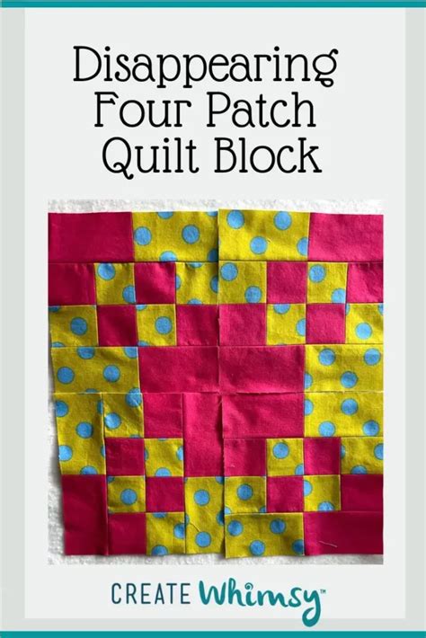 Image result for Disappearing Four Patch Tutorial