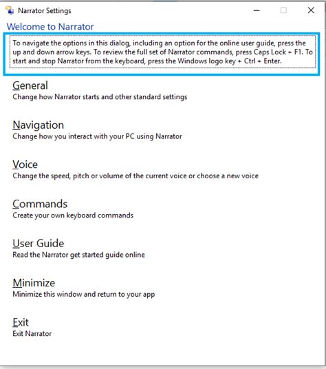 Image result for Narrator Tutorial