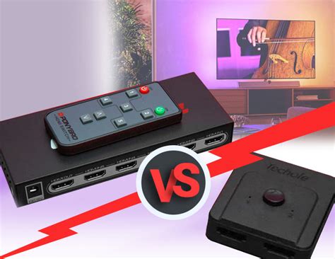 HDMI Splitter vs HDMI Switch, What is the DIfference and their Uses